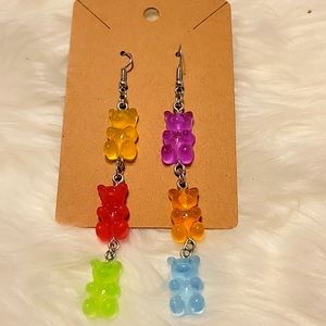 Gummy Bear dangling earrings